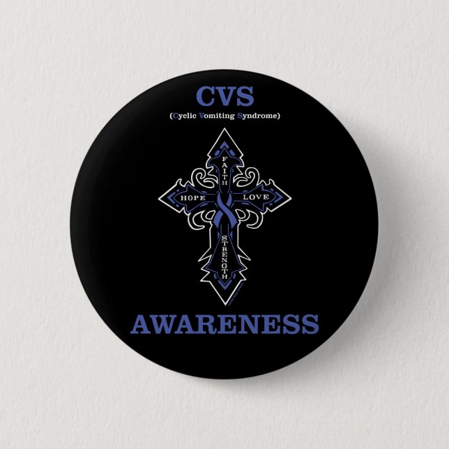 Cross/Awareness...CVS Button (Front)