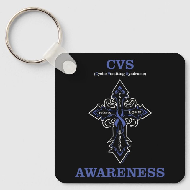 Cross/Awareness...CVS Keychain (Front)