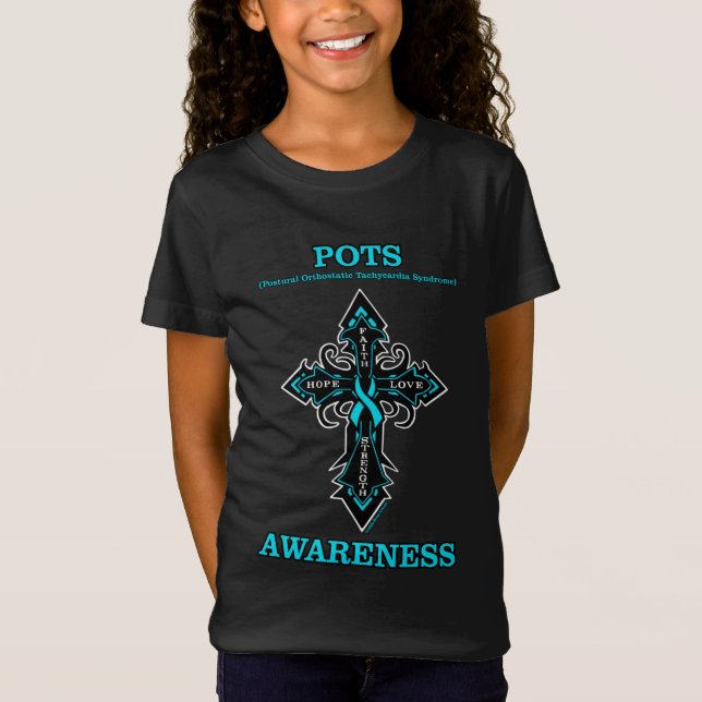 Cross/Awareness...POTS T-Shirt (Front)