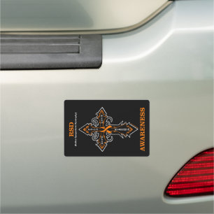 Cross/Awareness...RSD Car Magnet