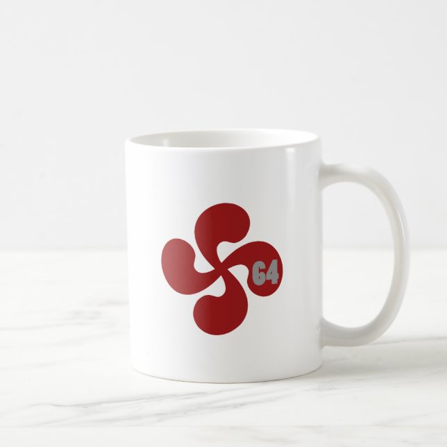 Cross Basque 64 Coffee Mug (Right)