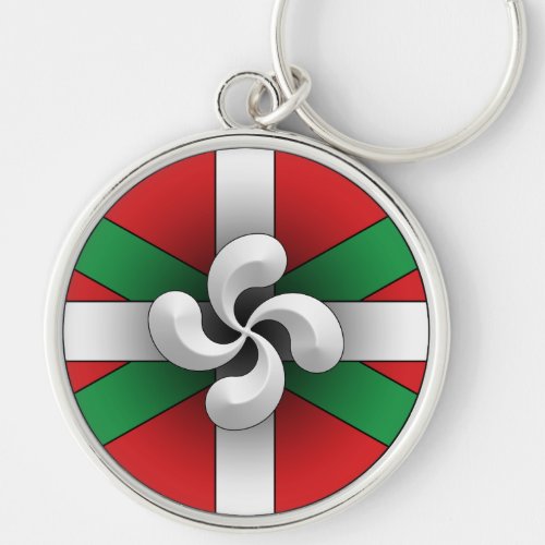 Cross Basque Keychain