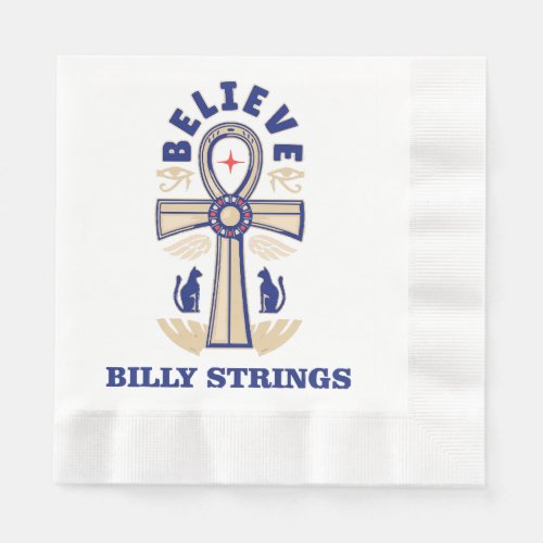 Cross Believe Billy Strings Napkins