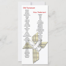 Cross Bible Book mark Bookmark Books of the Bible
