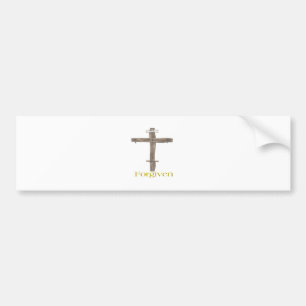 Cross Bumper Sticker