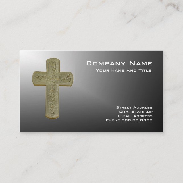 Cross Business Card (Front)
