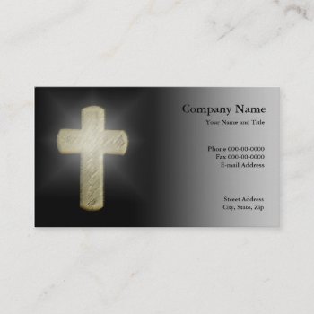 Cross Business Card by BusinessCardsCards at Zazzle
