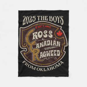 Cross Canadian Ragweed The Boys From Oklahoma Conc Fleece Blanket