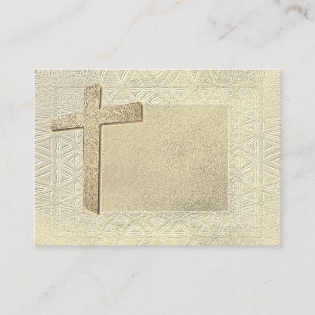 Cross Christian Business Cards (Front)