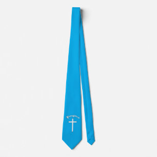 Cross Christian Jesus Forgiven Neck Tie