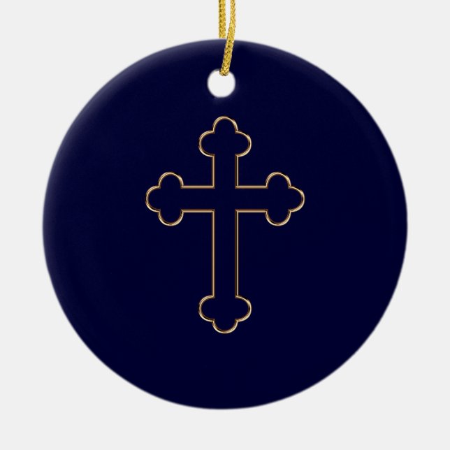 Cross - Christian Ornament (Front)