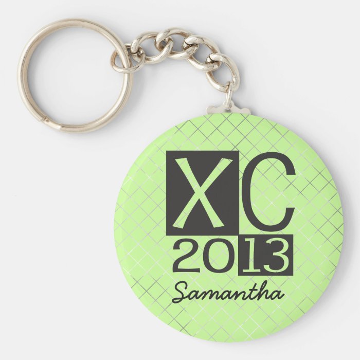 Cross Country 2013   CC Running Key Chain