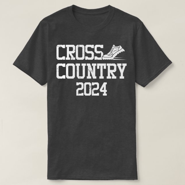 Cross Country 2024 XC T-Shirt (Design Front)