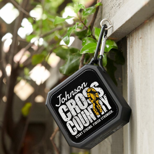 Cross Country ADD TEXT Runner Running Team Player Bluetooth Speaker (Inisitu)