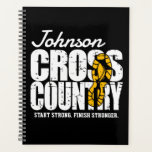 Cross Country ADD TEXT Runner Running Team Player Planner<br><div class="desc">Personalized ADD NAME Cross Country Running Team Player Hobby or School Game design - Customize with your Name or Custom Text!</div>