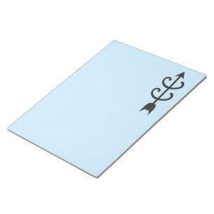Cross Country Arrow Symbol Notepad