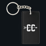Cross Country CC Keychain<br><div class="desc">For Cross Country Enthusiasts.</div>