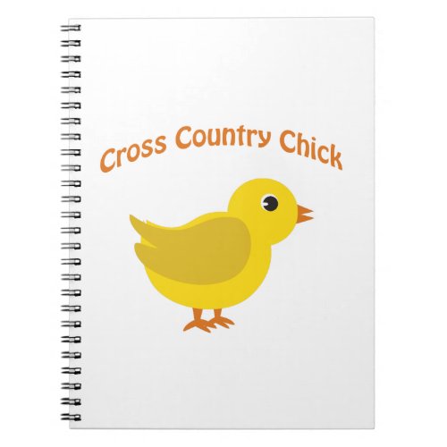 Cross country Chick Notebook