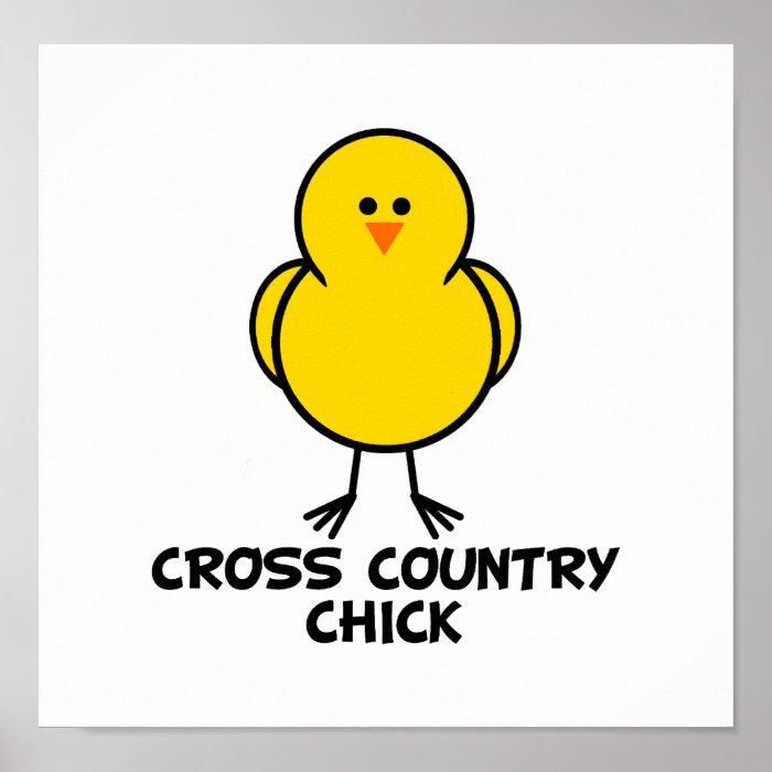 Cross Country Chick Print