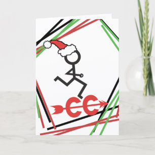 Cross Country Christmas Runner © Card