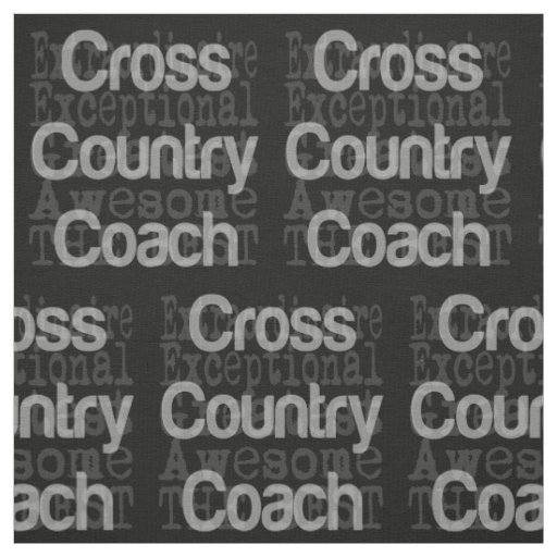 Cross Country Coach Extraordinaire Fabric