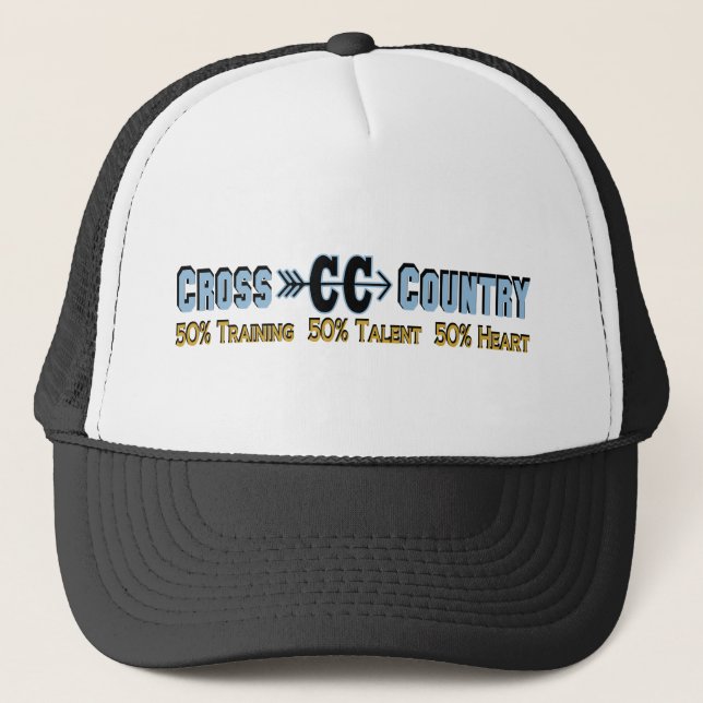 Cross Country Design Trucker Hat (Front)