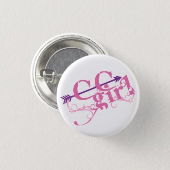 Cross Country Girl - Cc Button by BiskerVille at Zazzle