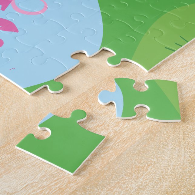 Cross Country Girl jigsaw puzzle (Side)