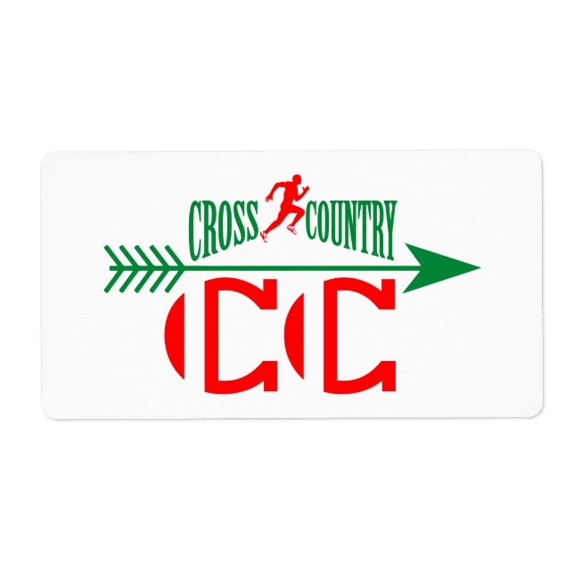 Cross country label (Front)