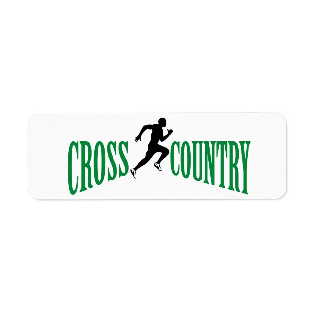 Cross country label (Front)