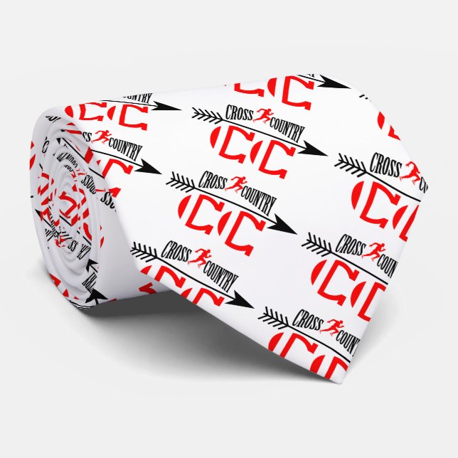 Cross country neck tie (Rolled)