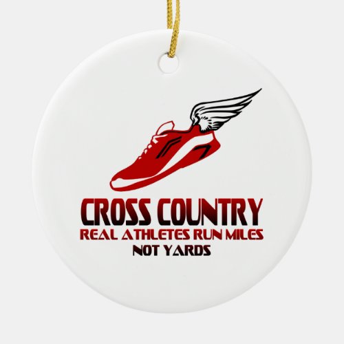 Cross Country Ornament