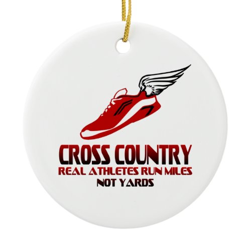 Cross Country Ornament
