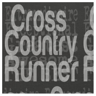 Cross Country Runner Extraordinaire Fabric