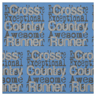 Cross Country Runner Extraordinaire Fabric
