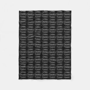 Cross Country Runner Extraordinaire Fleece Blanket