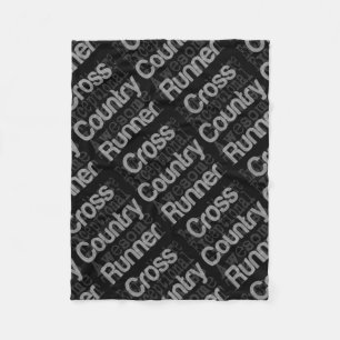 Cross Country Runner Extraordinaire Fleece Blanket