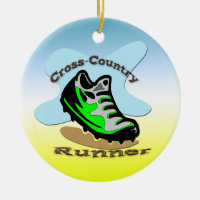 Cross-Country Runner Ornament