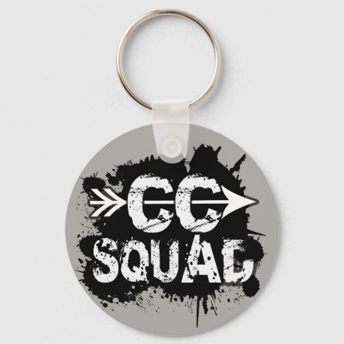 Cross Country Runner Squad Keychain