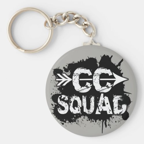 Cross Country Runner Squad Keychain