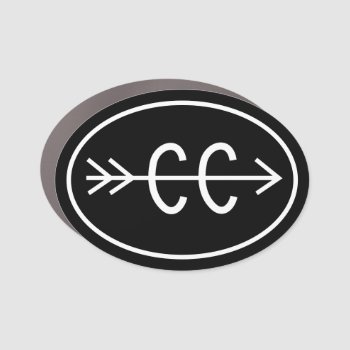 Cross Country Running Car Magnet by BiskerVille at Zazzle