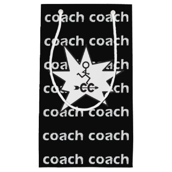 Cross Country Running Coach Gift Bag by BiskerVille at Zazzle