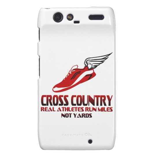 Cross Country Running Droid RAZR Cover