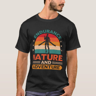 Cross Country running, endurance, natture and adve T-Shirt