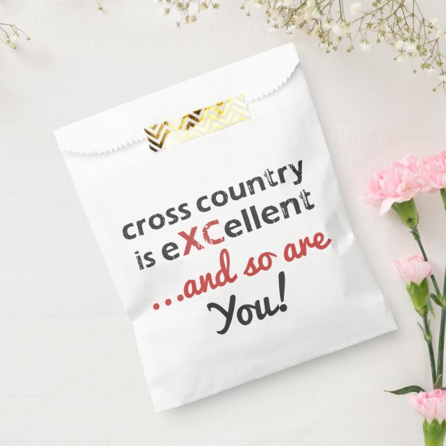 Cross Country Running is © eXCellent Favor Bags (Sealed)