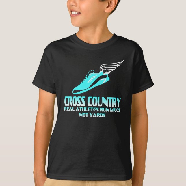 Cross Country Running T-Shirt (Front)