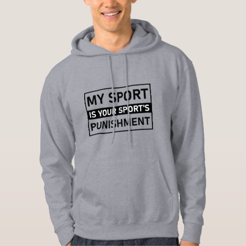 Cross Country Running T_ShirtMy sport is your spor Hoodie