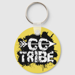 Cross Country Running Tribe Keychain