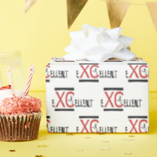 Cross Country Running XC eXCellent Wrapping Paper