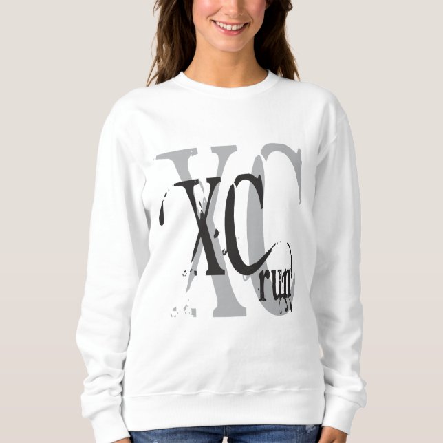 Cross Country Running XC Sweatshirt (Front)
